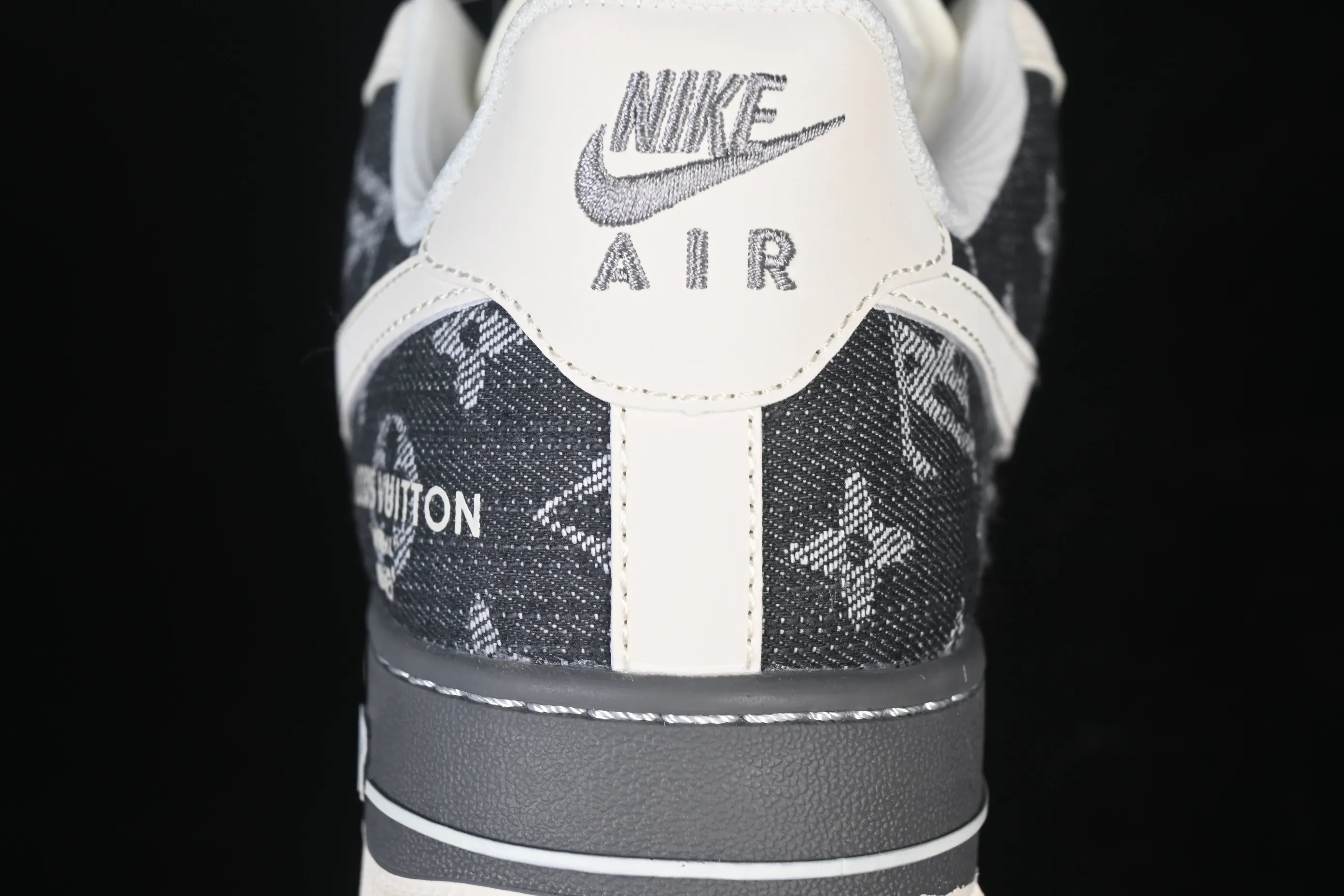 All categories Nk Air Force 1 Air Force series Nk Air Force 1 Low Air Force low-top Nike Air Force 1'07 Low LV joint beige denim Air Force 1 low-top casual sneakers SM6668-110